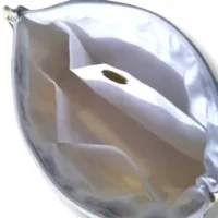 fodera interna in cotone con tasche