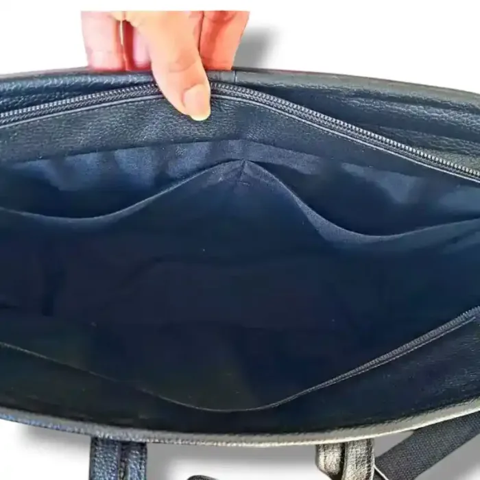 fodera interna in cotone con tasche