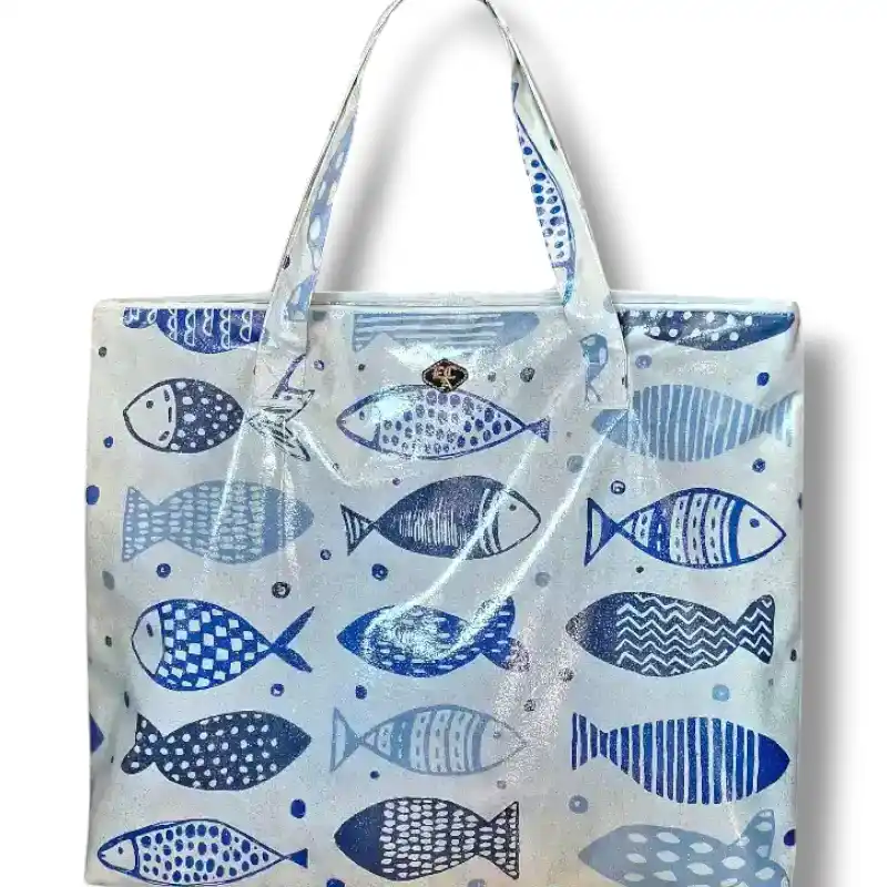 borsa artigianale maxi in pvc