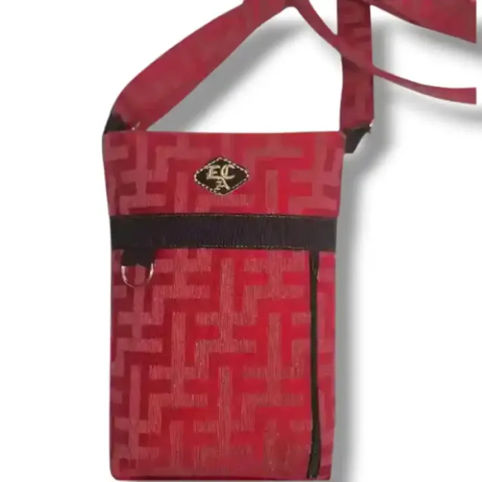 borsello artigianale da uomo personalizzato con varie tasche